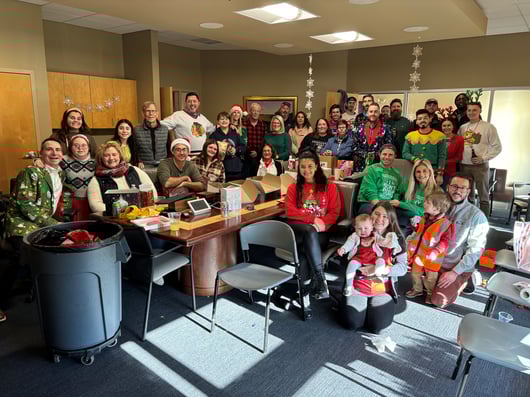 Group Shot Holiday Brunch
