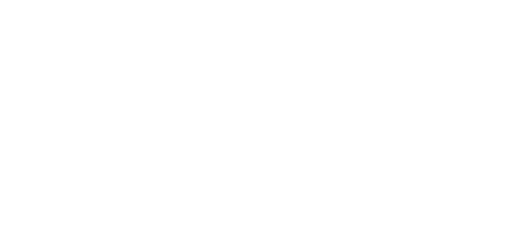 35th Logo White
